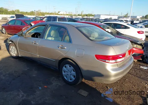 2003 Honda Accord 2.4 Lx z USA, uszkodzony, nr VIN 1HGCM56353A116925